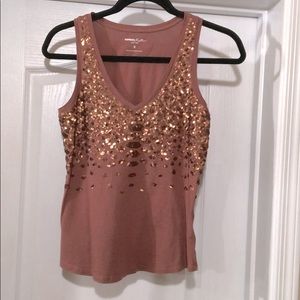 EXPRESS sequin tank